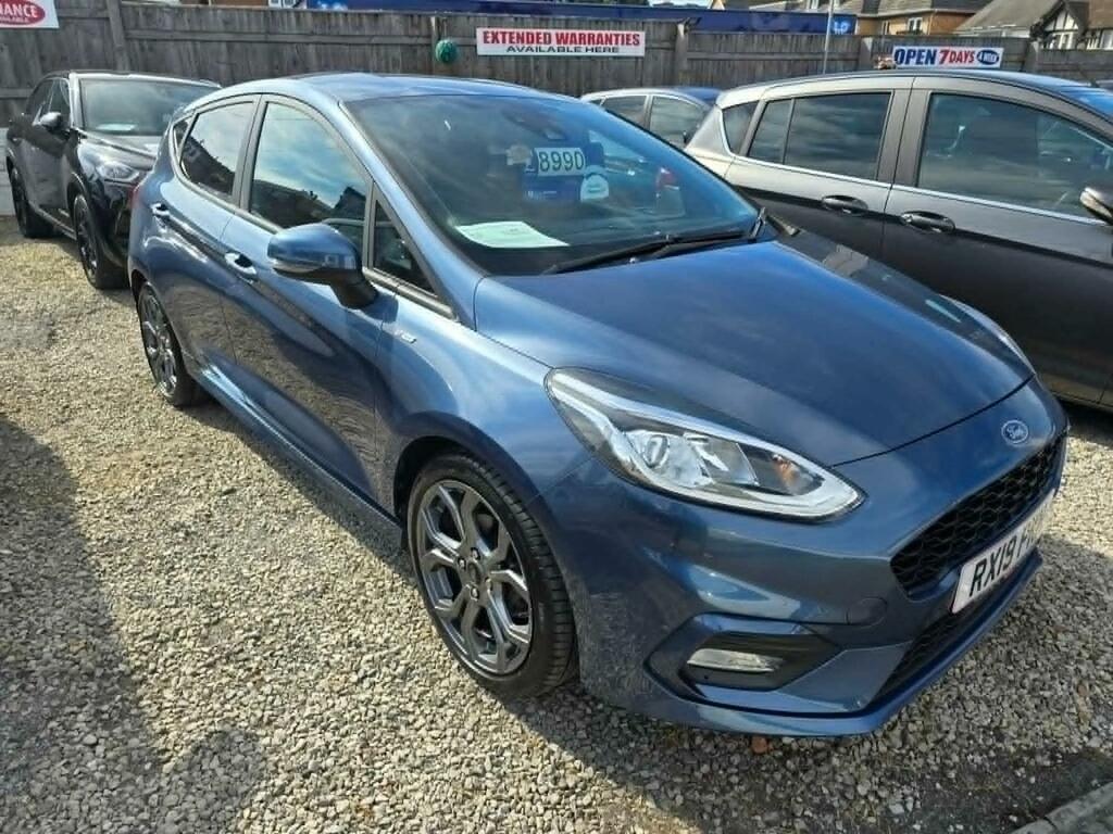 Ford Fiesta 1.0 Ecoboost St-line Blue