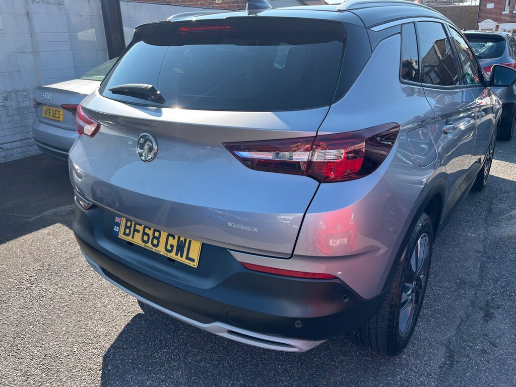 Vauxhall Grandland X 1.2 Turbo Sport Nav BF68GWL Grey #4