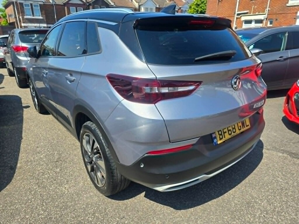 Vauxhall Grandland X 1.2 Turbo Sport Nav BF68GWL Grey #5