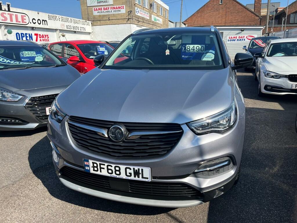Vauxhall Grandland X 1.2 Turbo Sport Nav BF68GWL Grey #3