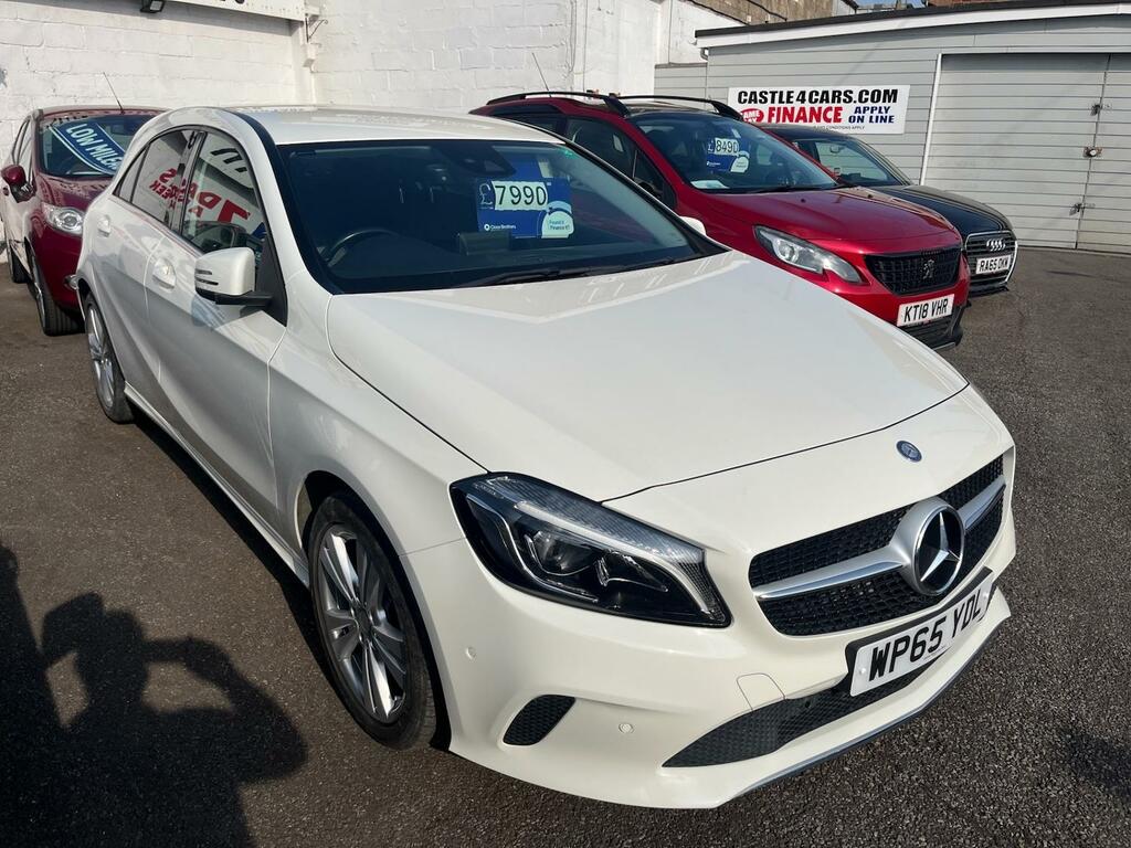 Mercedes-Benz A Class A200d Sport Premium White