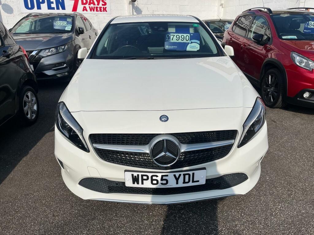 Mercedes-Benz A Class A200d Sport Premium White #2