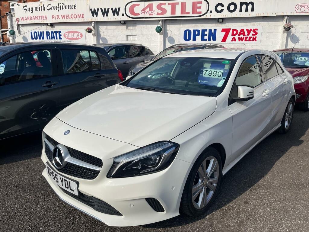 Mercedes-Benz A Class A200d Sport Premium White #3
