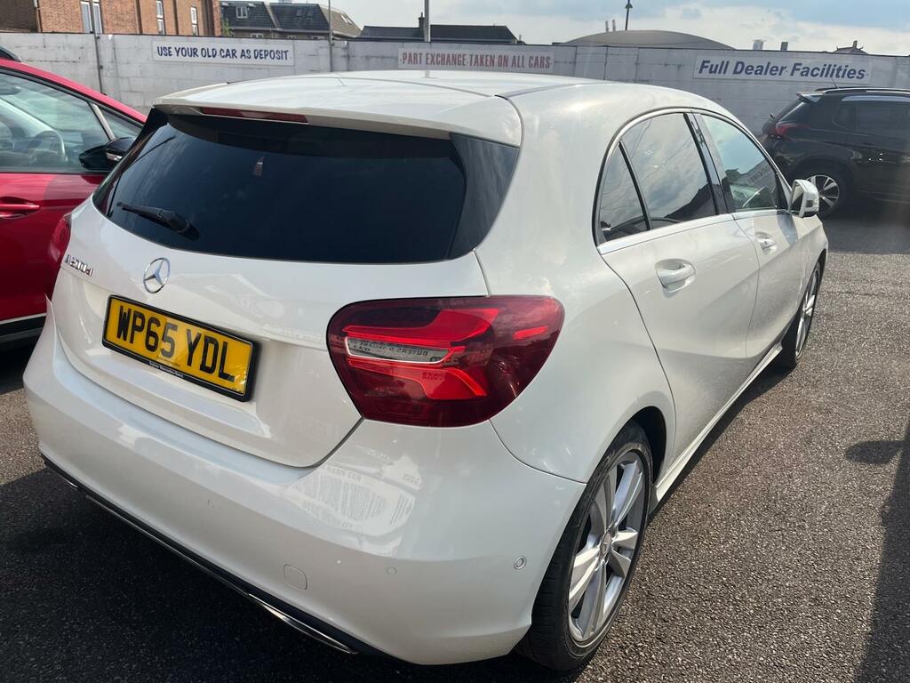 Mercedes-Benz A Class A200d Sport Premium White #5