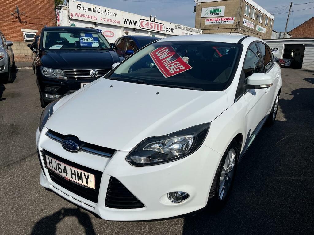 Ford Focus 1.0 125 Ecoboost Titanium Navigator White #3