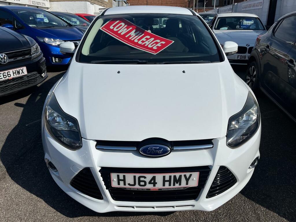Ford Focus 1.0 125 Ecoboost Titanium Navigator White #2