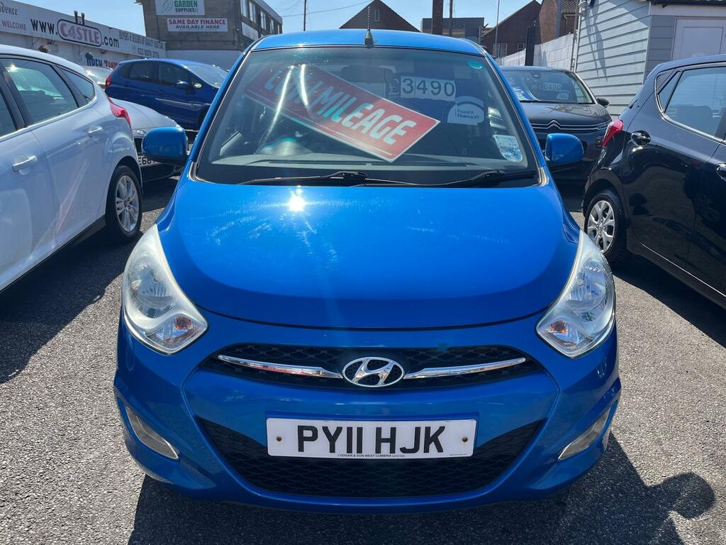 Hyundai I10 1.2 Active PY11HJK Blue #2