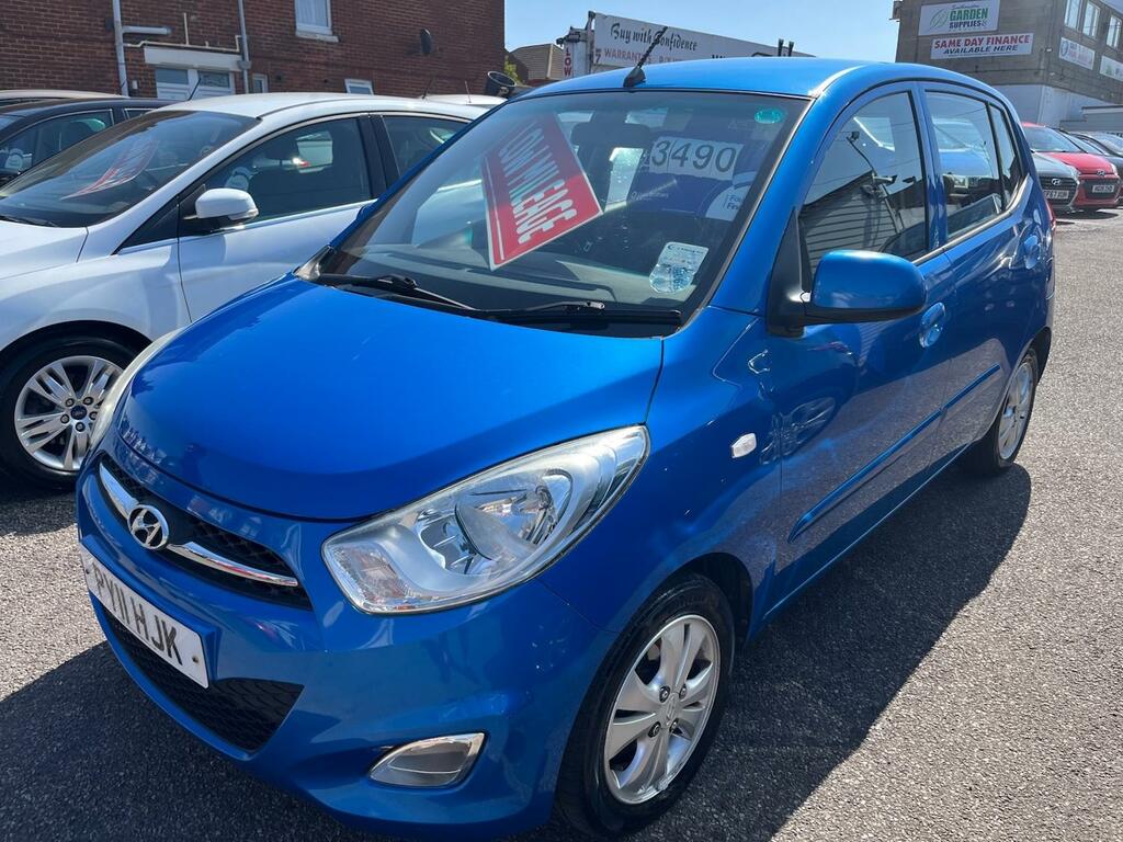 Hyundai I10 1.2 Active PY11HJK Blue #3
