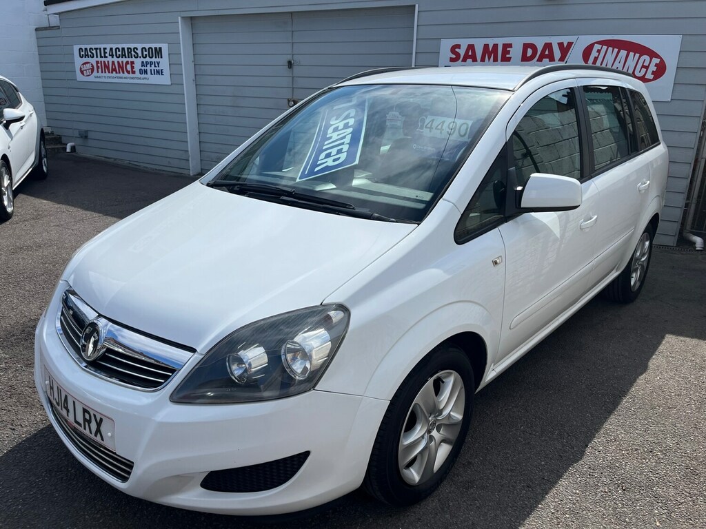 Vauxhall Zafira 1.8I 120 Exclusiv White #3