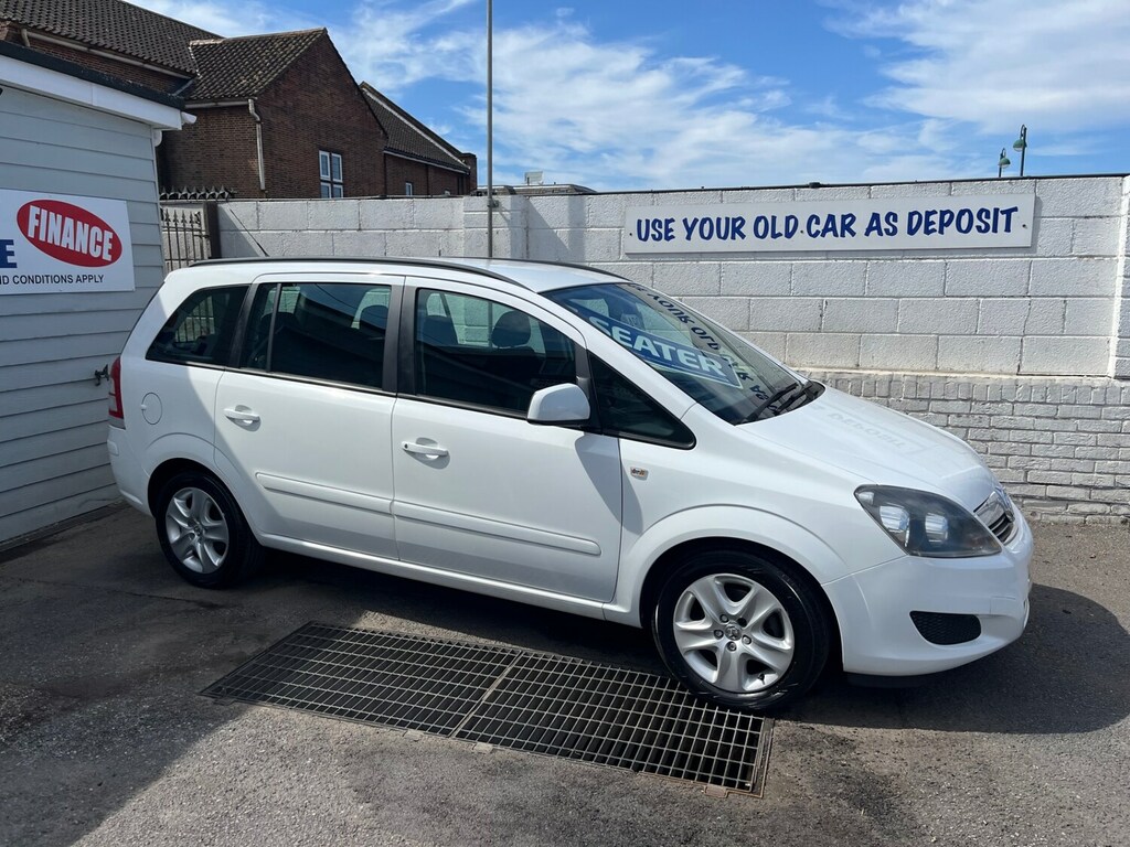 Vauxhall Zafira 1.8I 120 Exclusiv White #4