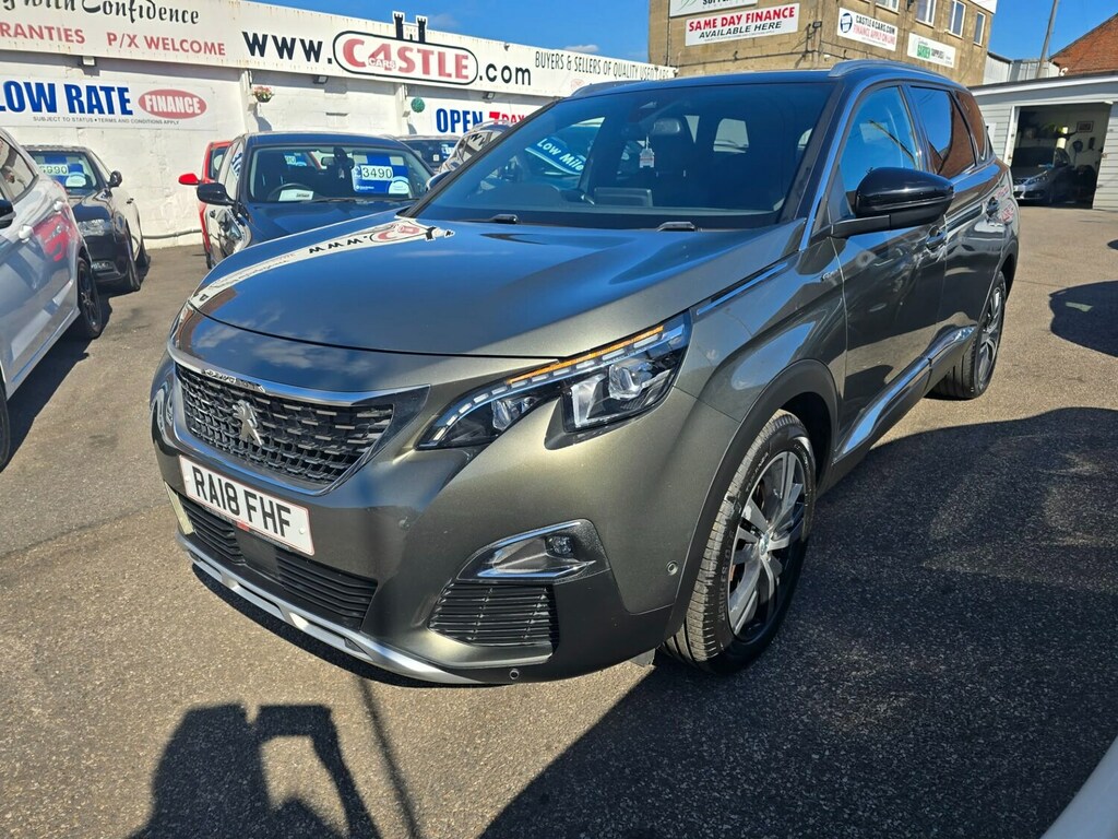 Peugeot 5008 1.5 Bluehdi Gt Line Grey #3