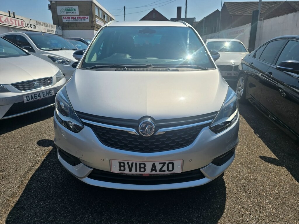 Vauxhall Zafira 1.4T Tech Line Nav Silver #2