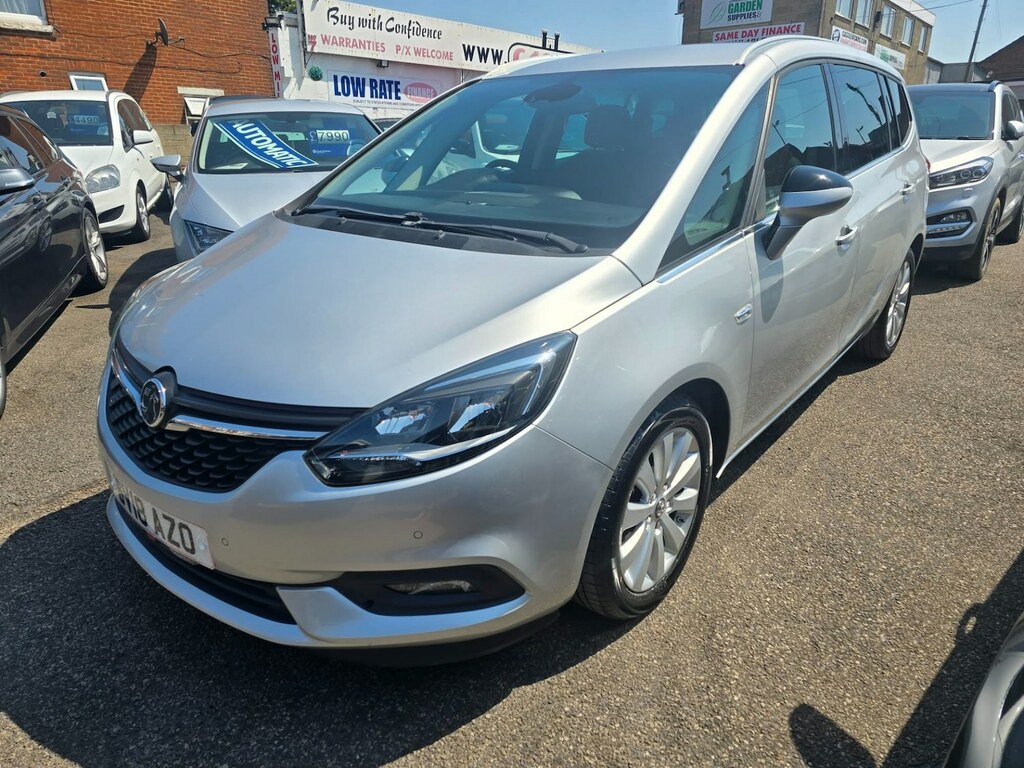 Vauxhall Zafira 1.4T Tech Line Nav Silver #3