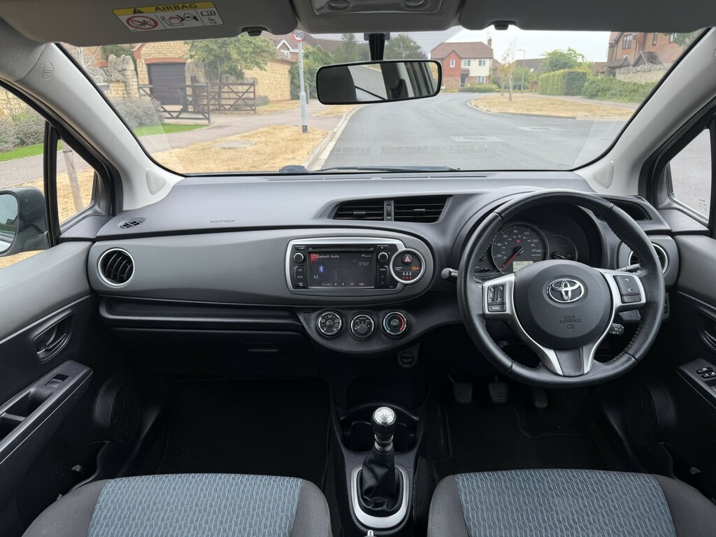 Toyota Yaris Hatchback White #13