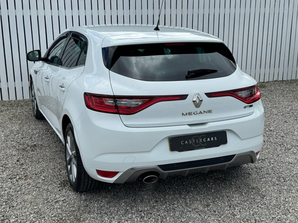 Renault Megane 1.2L Gt Line Nav White #4