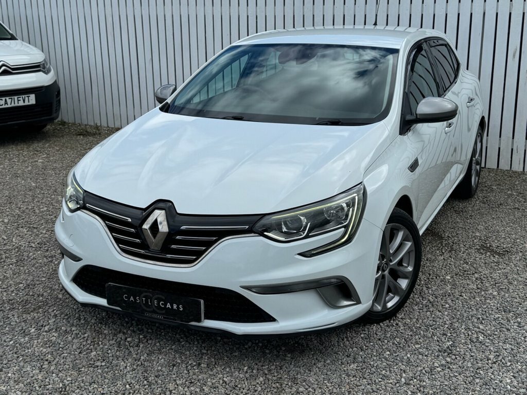 Renault Megane 1.2L Gt Line Nav White #3