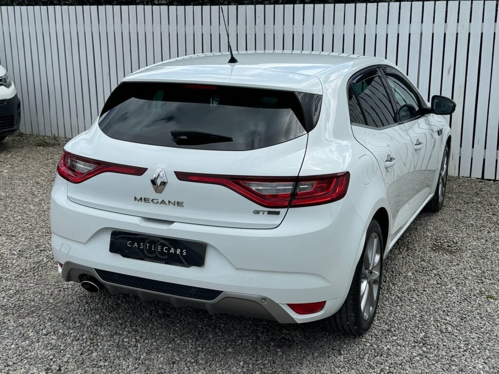 Renault Megane 1.2L Gt Line Nav White #6