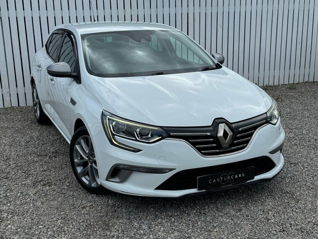 Renault Megane 1.2L Gt Line Nav White