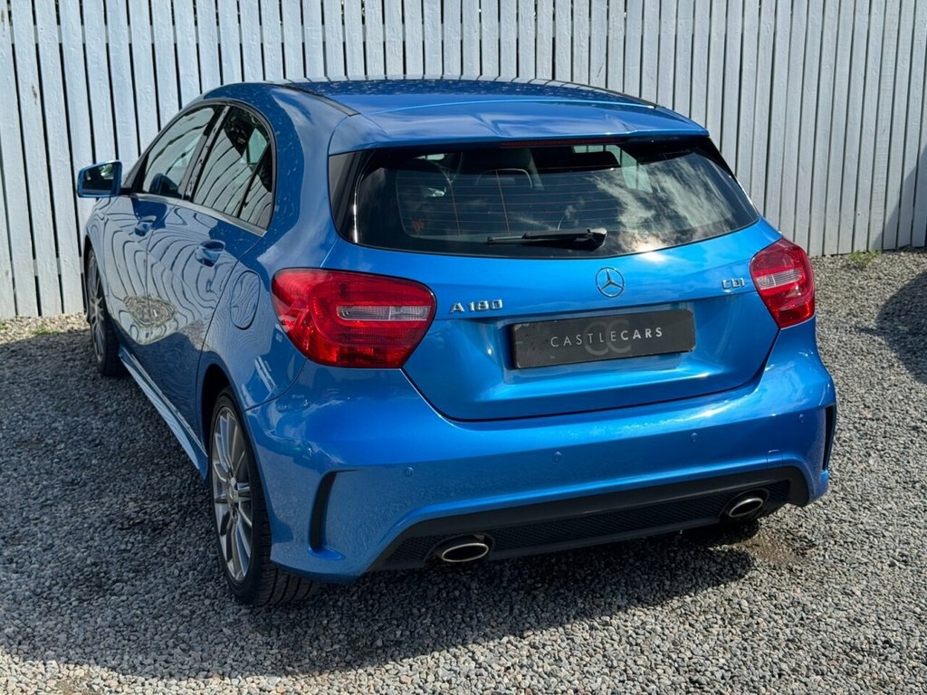 Mercedes-Benz A Class 1.5L Amg Sport Blue #4