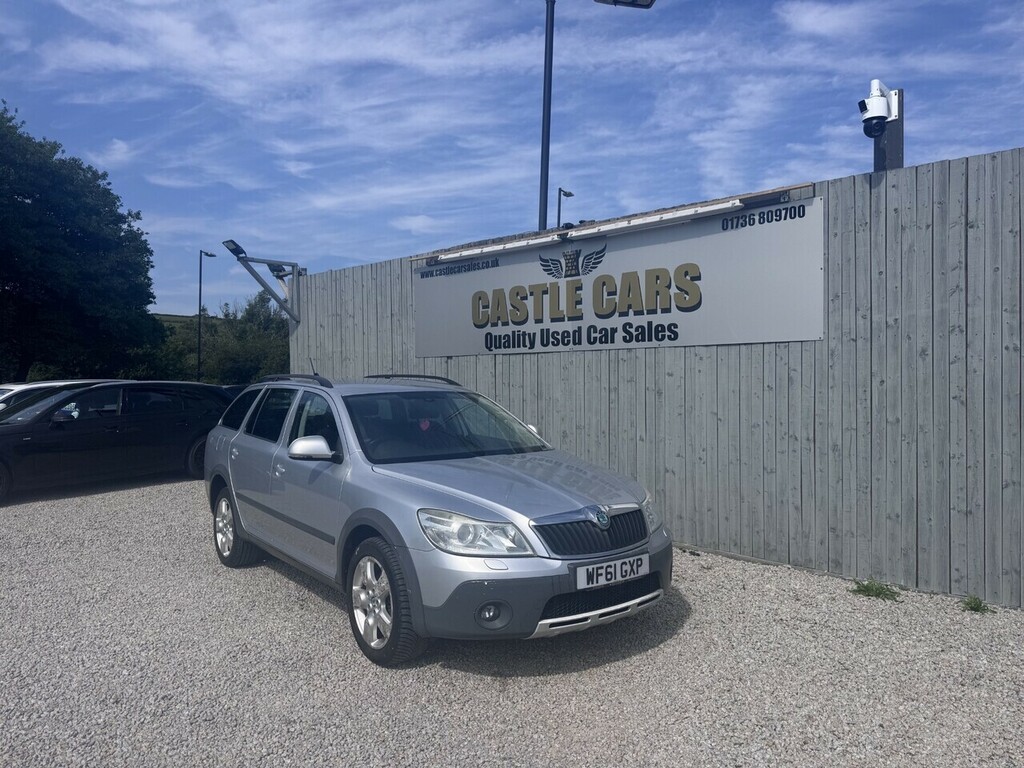 Skoda Octavia Tdi Scout Silver #4