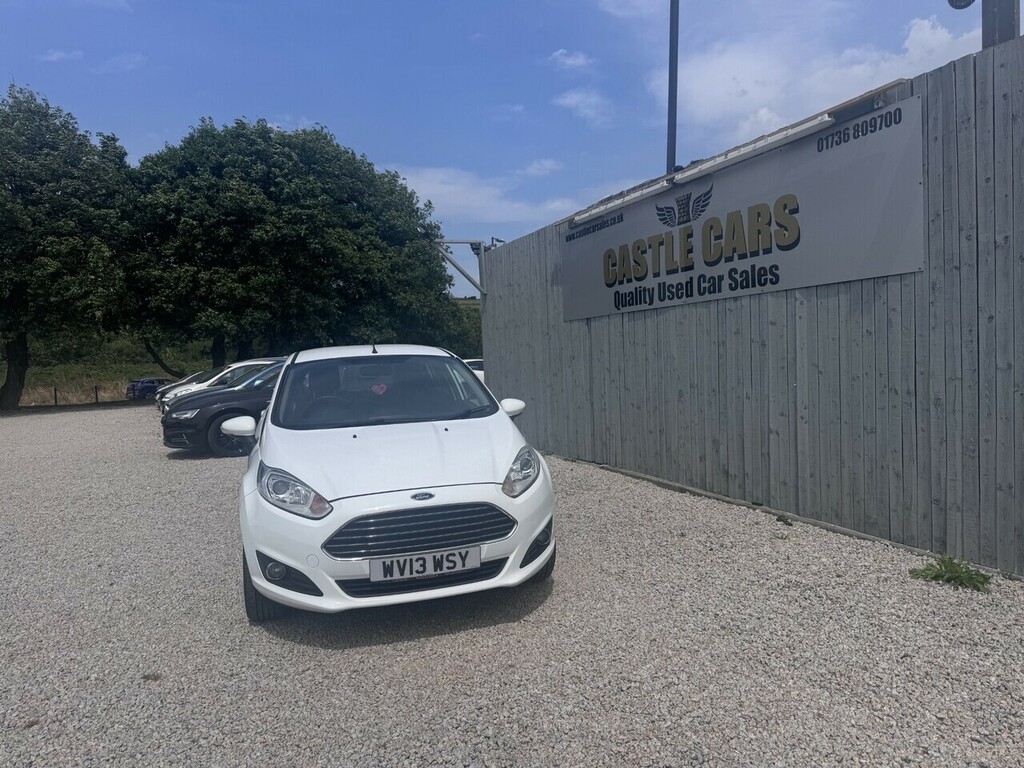Ford Fiesta Zetec White #2