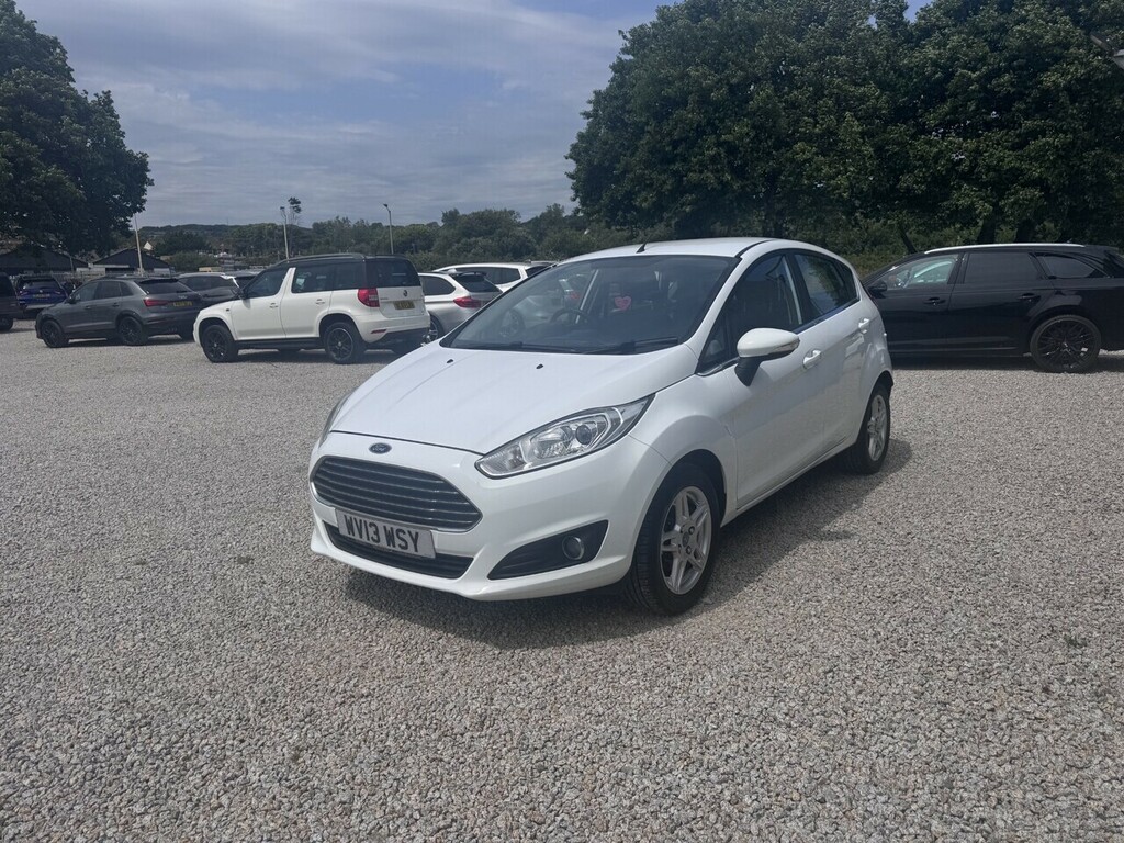 Ford Fiesta Zetec White #3