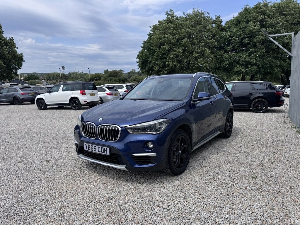 BMW X1 20D Xline Blue #4