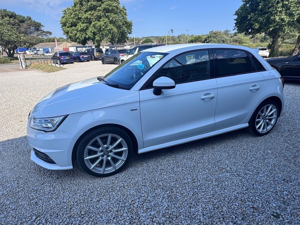 Audi A1 Tfsi S Line White #3