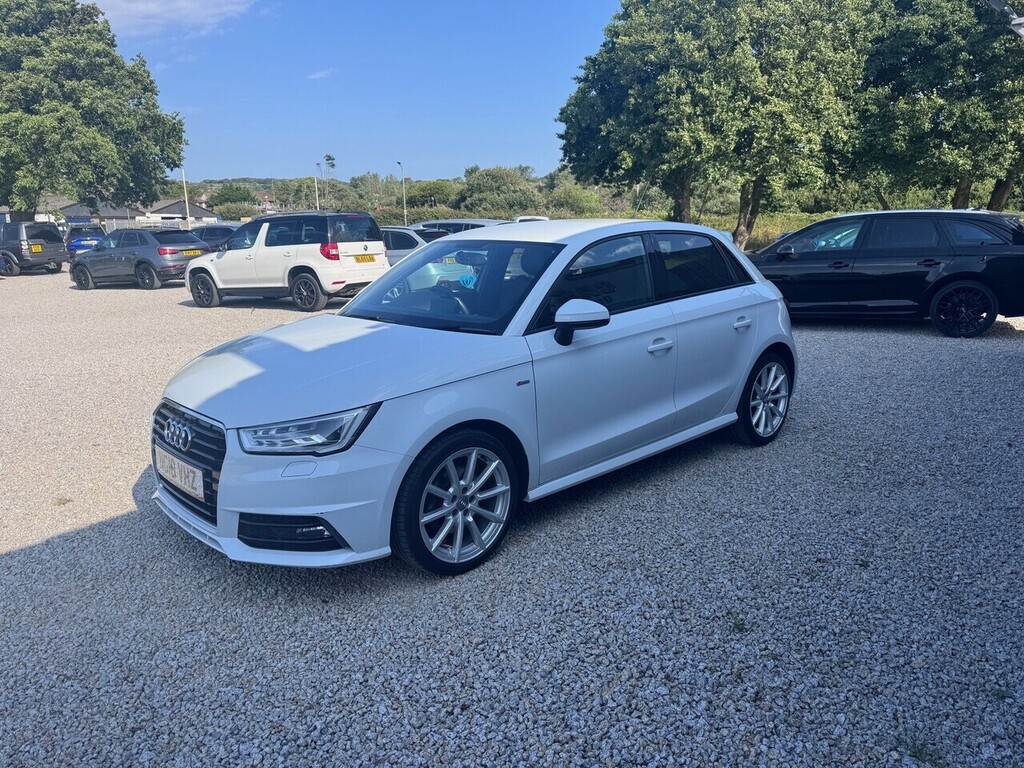 Audi A1 Tfsi S Line White #2