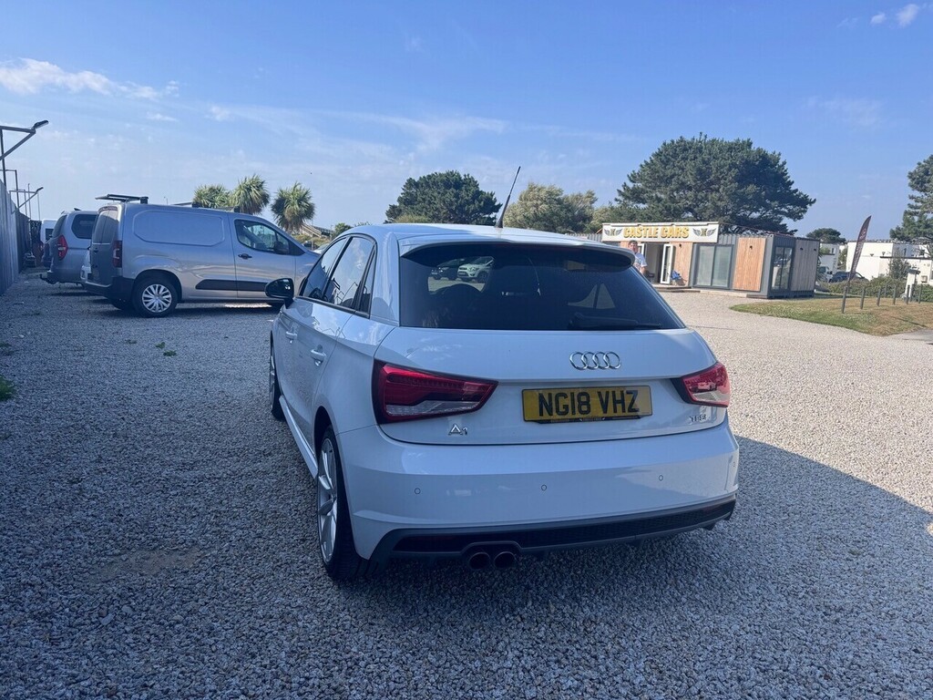 Audi A1 Tfsi S Line White #4