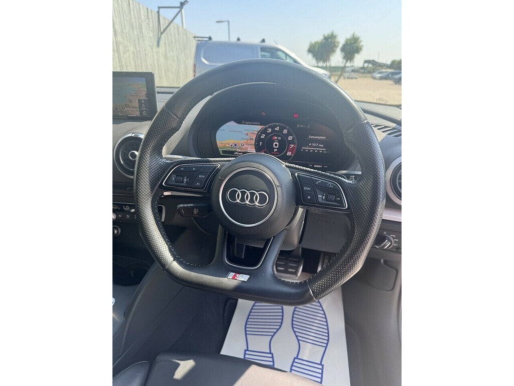 Audi S3 Saloon Yellow #10