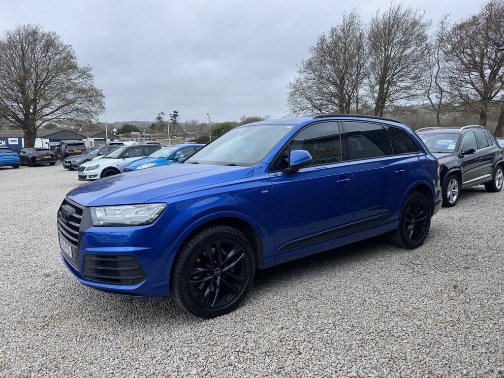 Audi Q7 Tdi V6 S Line Blue #3
