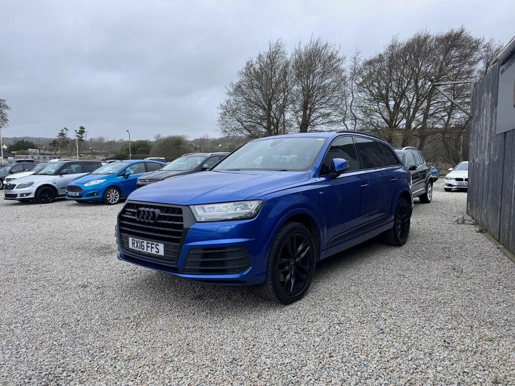 Audi Q7 Tdi V6 S Line Blue #2