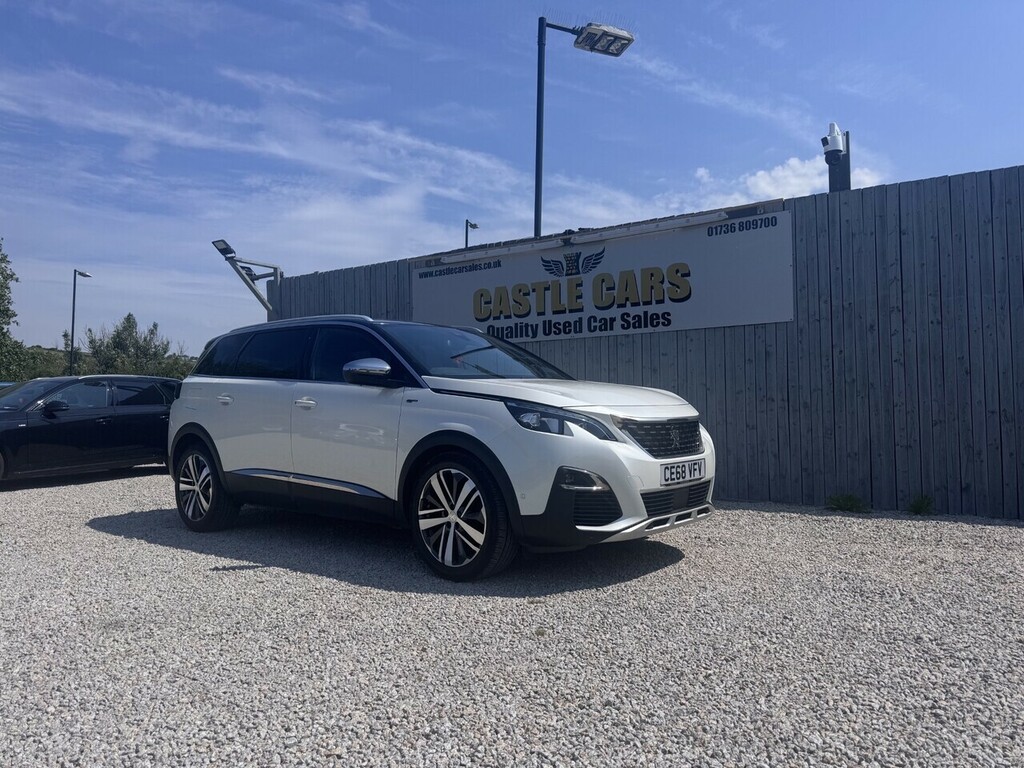 Peugeot 5008 Bluehdi Gt White #3