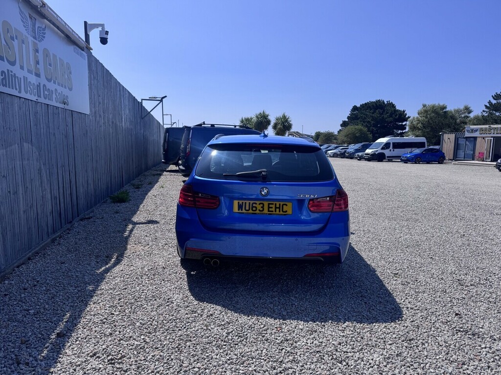 BMW 3 Series 330D M Sport WU63EHC Blue #4