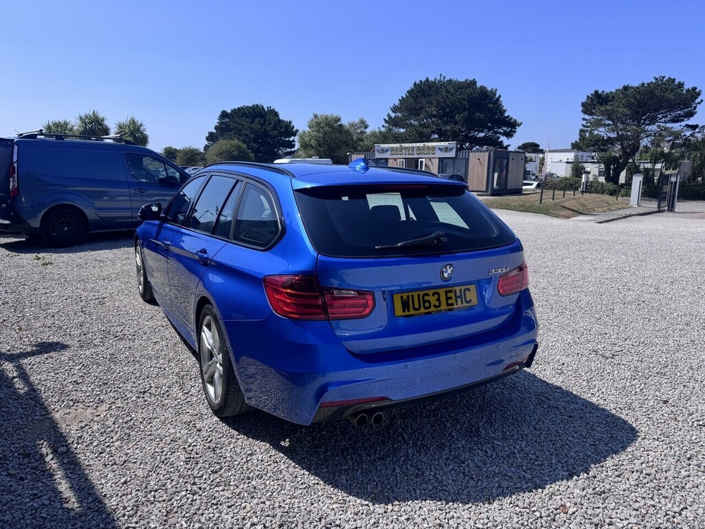 BMW 3 Series 330D M Sport WU63EHC Blue #3