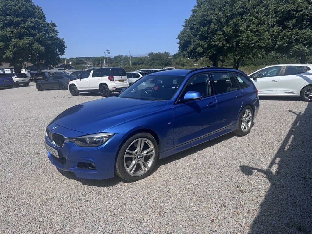 BMW 3 Series 330D M Sport WU63EHC Blue #2