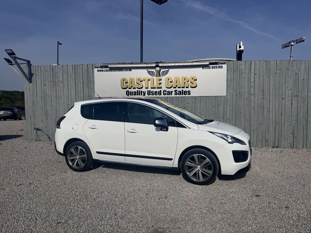 Peugeot 3008 Hdi Allure White #2