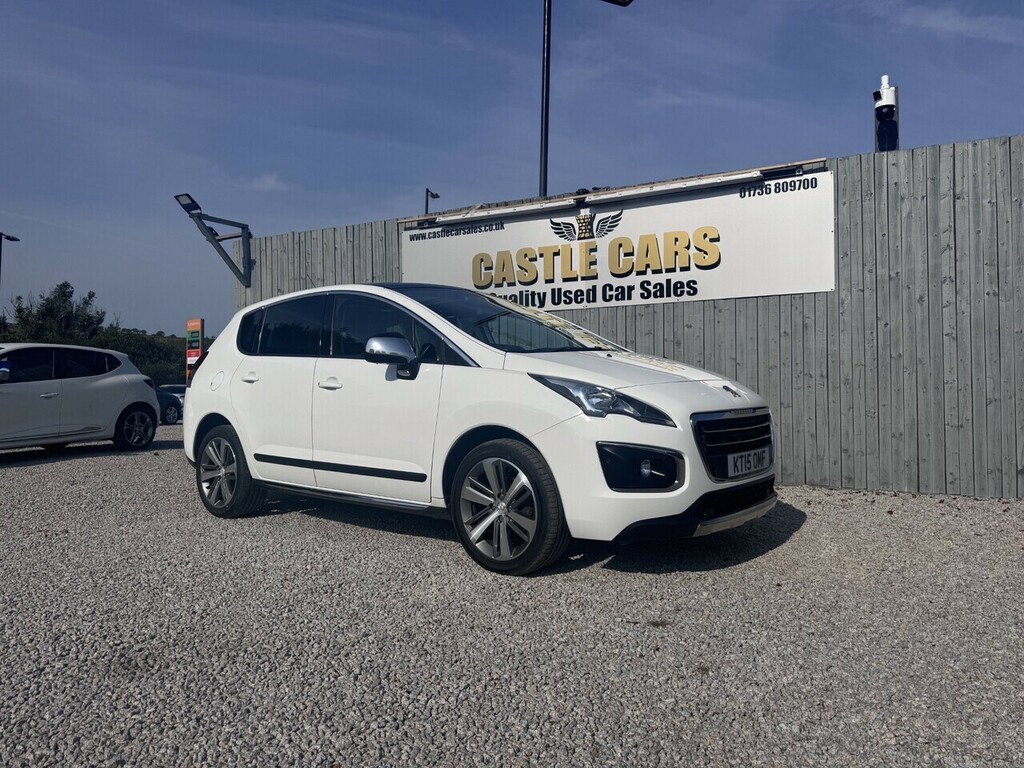 Peugeot 3008 Hdi Allure White #3