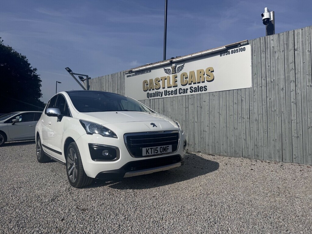 Peugeot 3008 Hdi Allure White #6