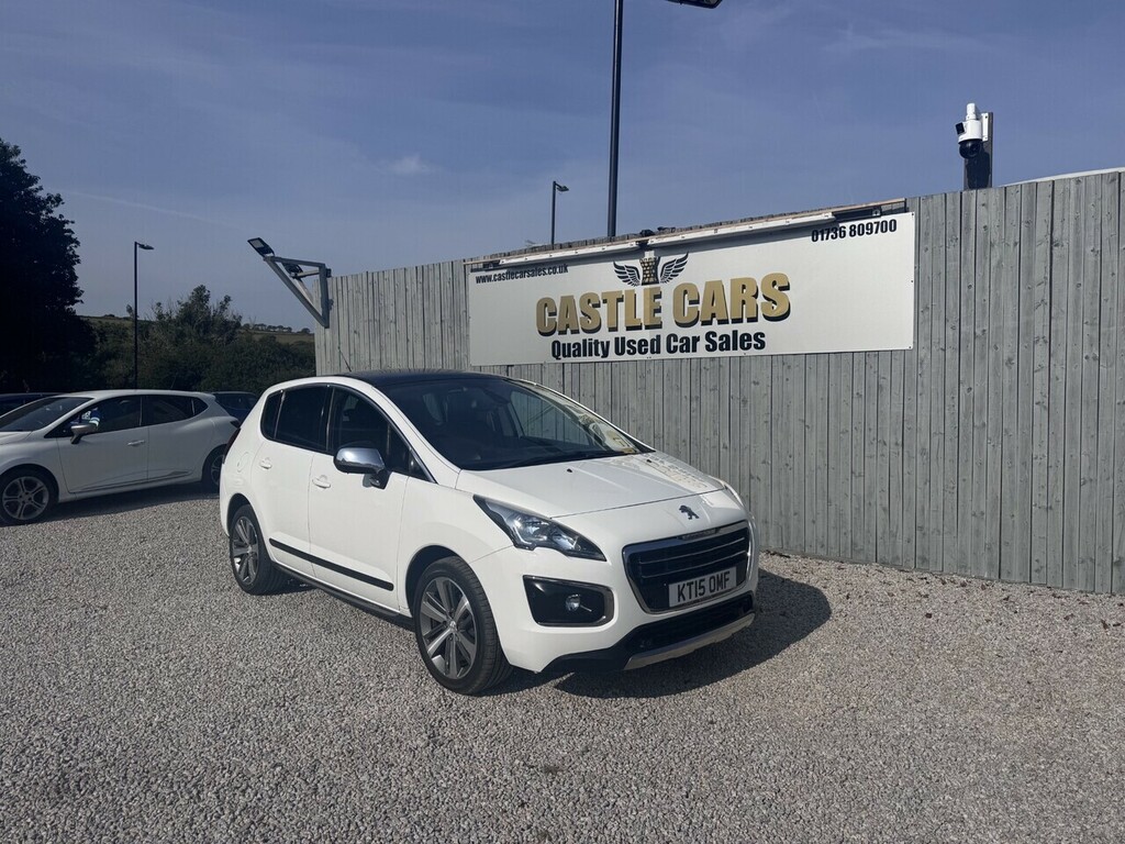 Peugeot 3008 Hdi Allure White #4