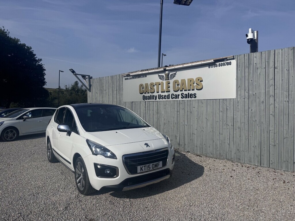 Peugeot 3008 Hdi Allure White #5