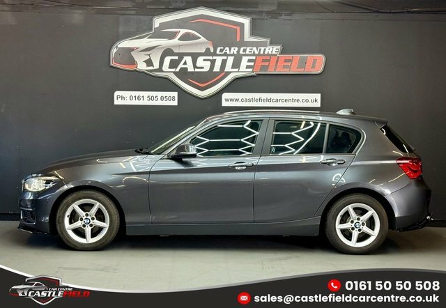BMW 1 Series 2019 1.5 116D Se Business Hatchback Man MW19LNM Grey #5