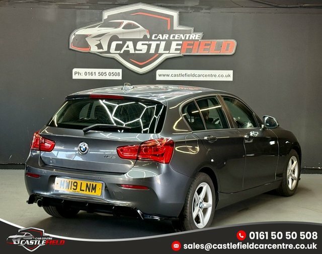 BMW 1 Series 2019 1.5 116D Se Business Hatchback Man MW19LNM Grey #6