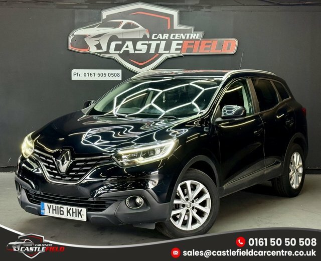 Renault Kadjar 2016 1.5 Dci Dynamique Nav Suv E YH16KHK Black #3