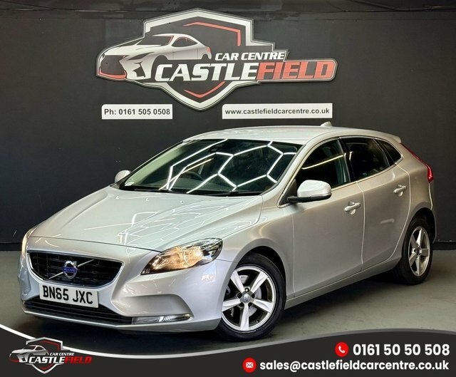 Volvo V40 2015 2.0 D2 Se Nav Hatchback Eur Silver #2