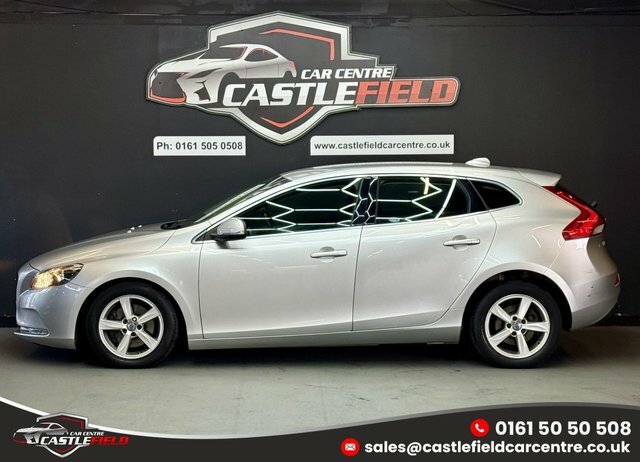 Volvo V40 2015 2.0 D2 Se Nav Hatchback Eur Silver #4