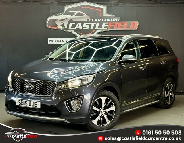 Kia Sorento 2015 2.2 Crdi Kx-3 Suv Awd Euro 6 Grey #3