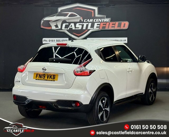 Nissan Juke 2019 1.6 Bose Personal Edition Suv Xtro FN19VKB White #5