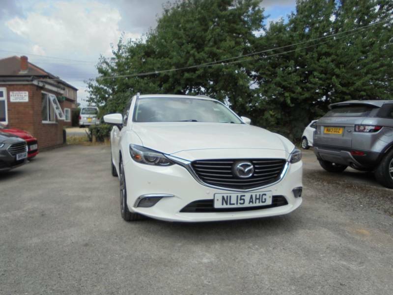 Mazda 6 2.2D 175 Sport Nav White